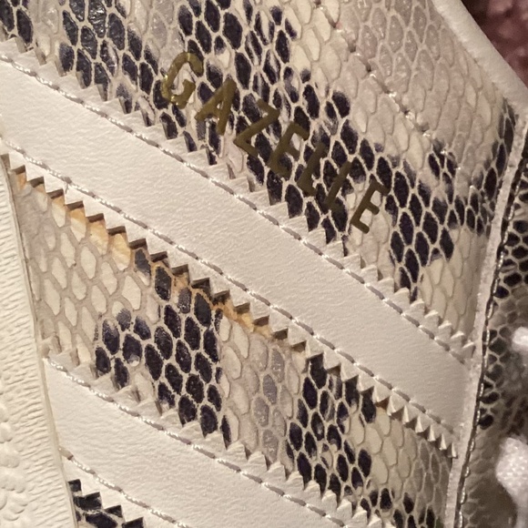 Adidas Gazelle Snakeskin Women’s Size 7 - Picture 8 of 12